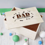 Personalised Dad's Diy Storage Crate