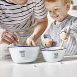 Personalised Daddy And Me Mixing Bowls