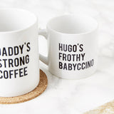 Personalised Daddy And Me Mugs