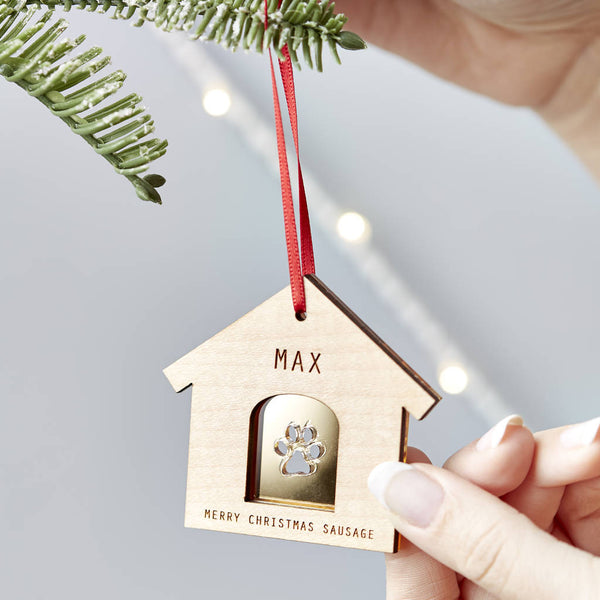 Personalised Dog Kennel Decoration