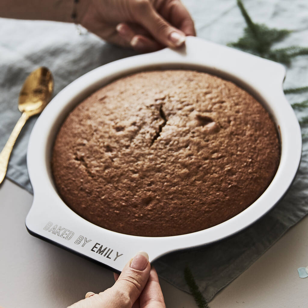 Enamel Personalised Cake Tin