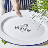 Personalised Enamel Serving Platter