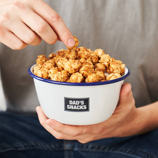 Personalised Enamel Snack Bowl