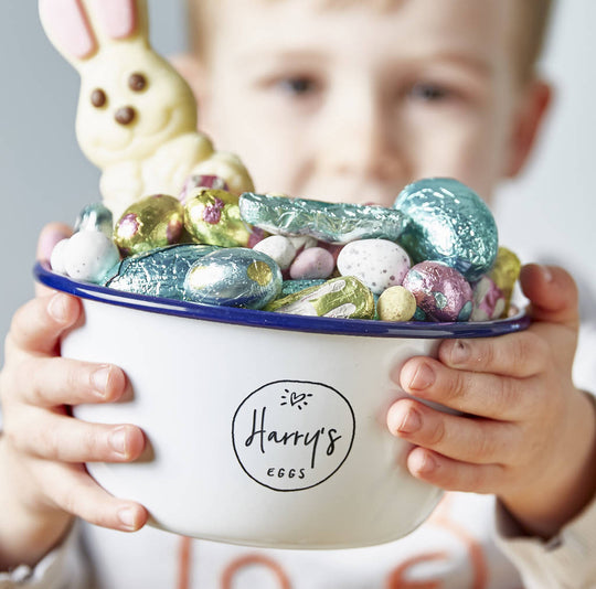 Personalised Enamel Sweet Treat Bowl