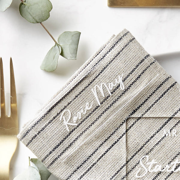 Personalised Engraved Place Setting