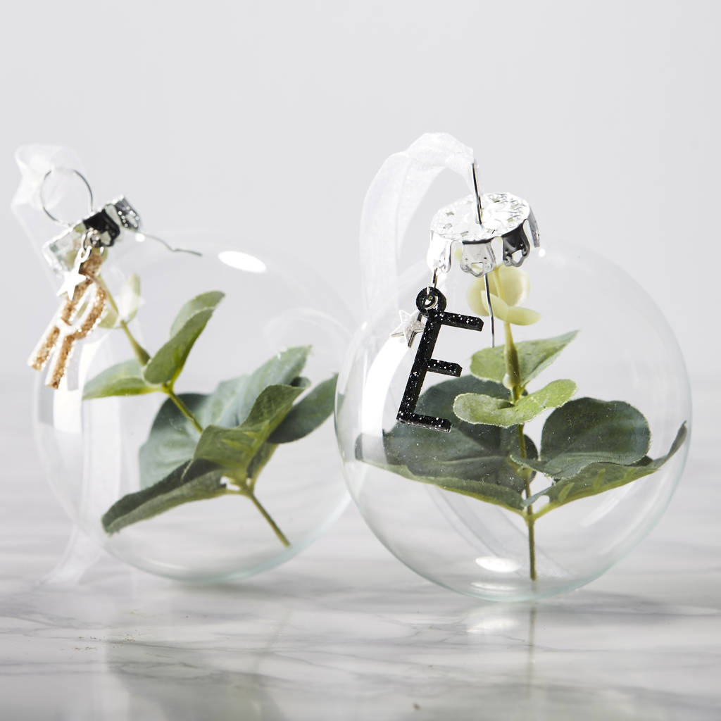 Eucalyptus Personalised Bauble