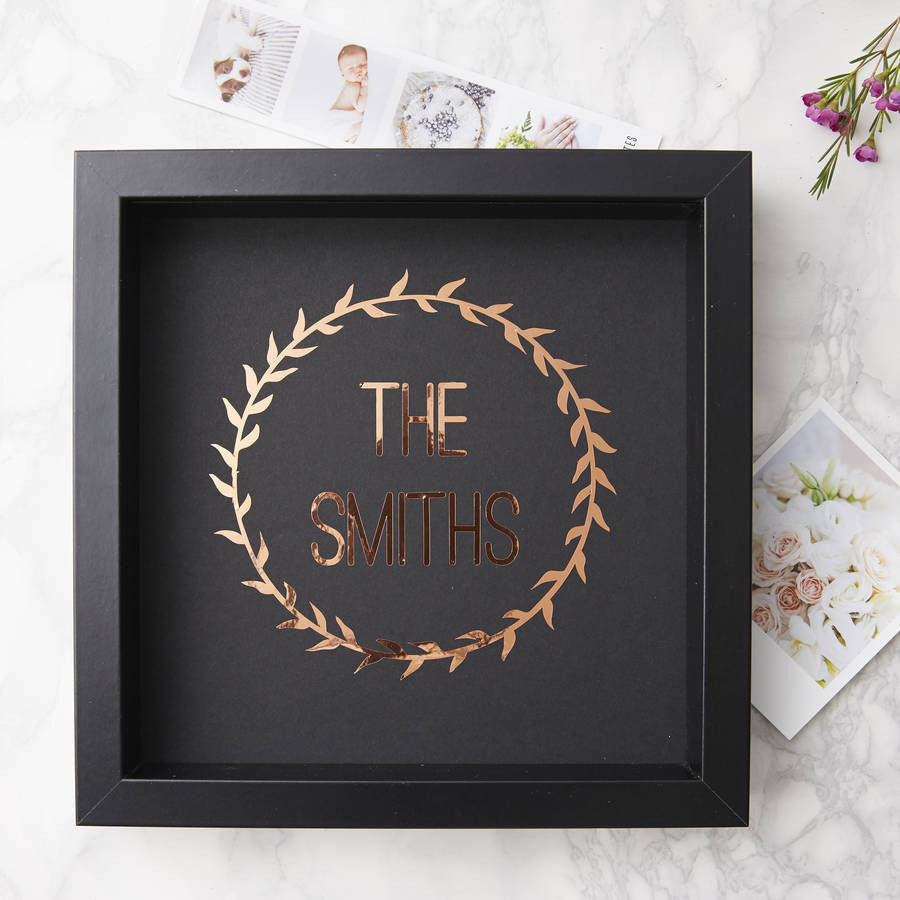 Personalised Family Framed Print