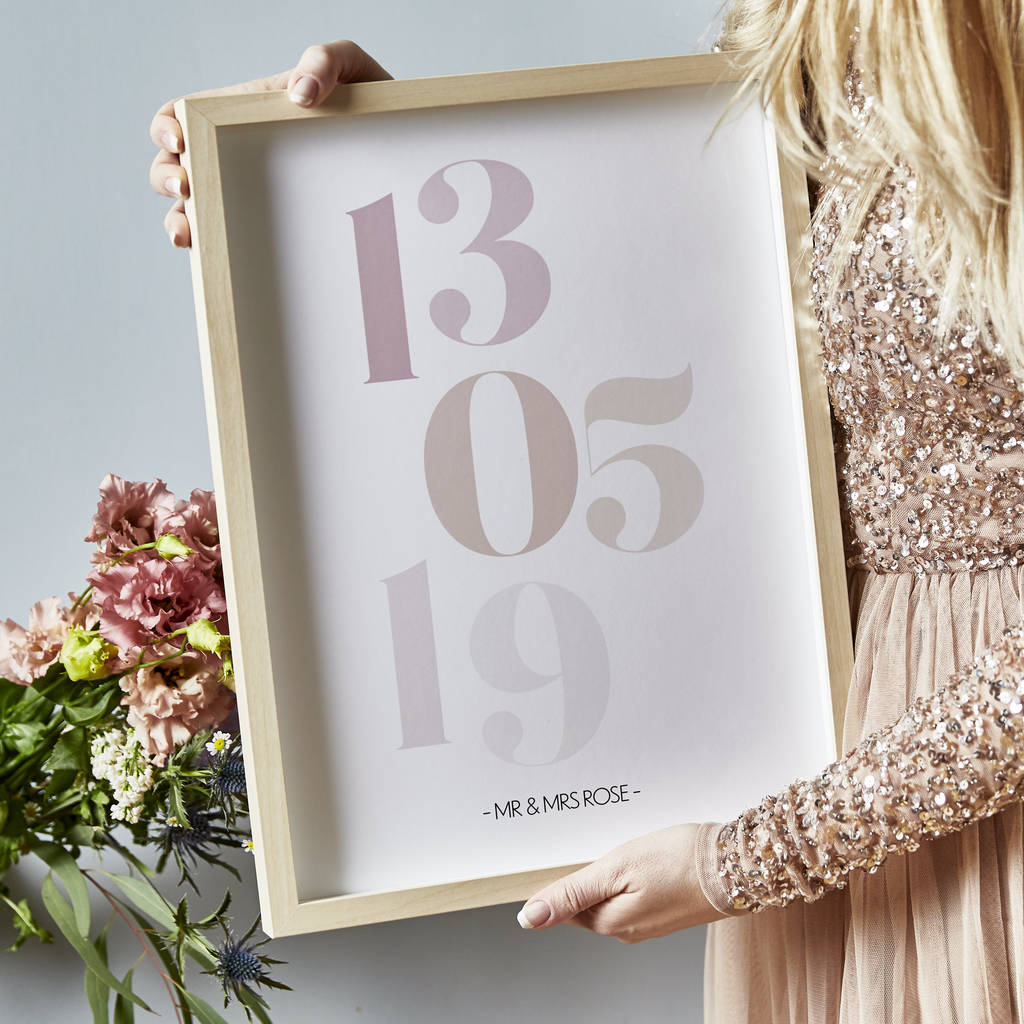 Personalised Favourite Date Print