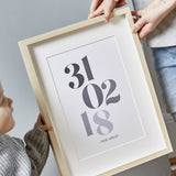 Personalised Favourite Date Print