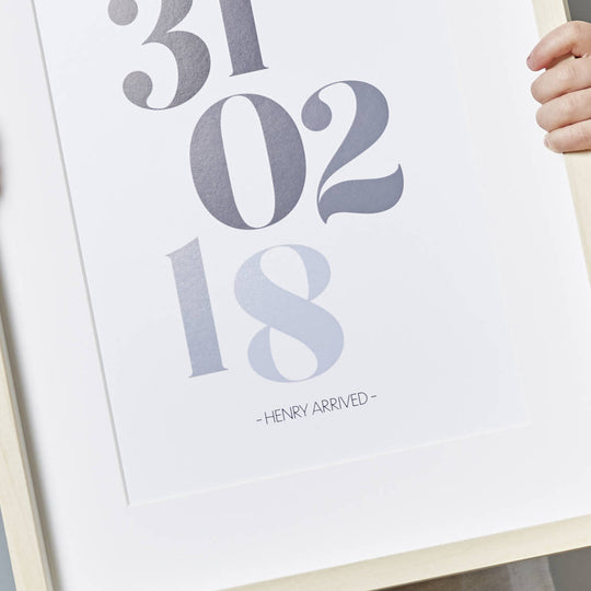 Personalised Favourite Date Print