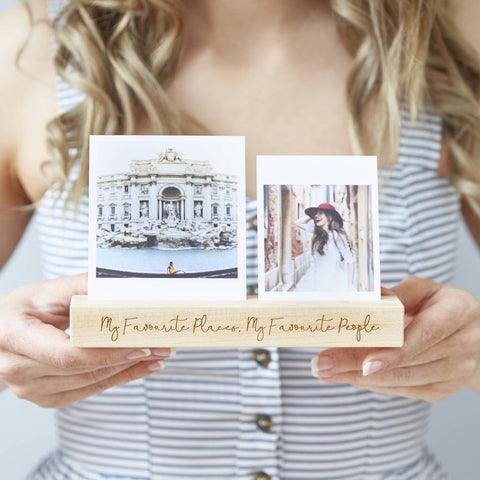 Personalised Favourite Moments Photo Block