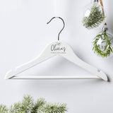 Personalised Babys First Christmas Wooden Hanger