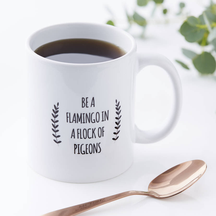 Personalised Flamingo Mug