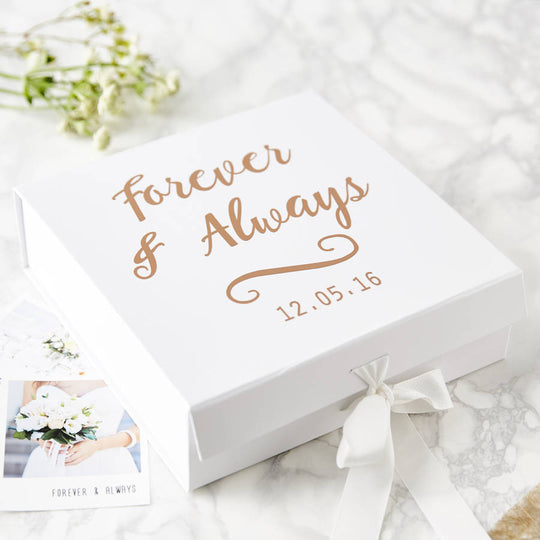 Personalised Forever And Always Keepsake Box