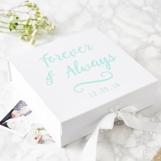 Personalised Forever And Always Keepsake Box