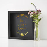 Personalised Framed Family Print