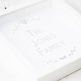 Personalised Framed Family Print