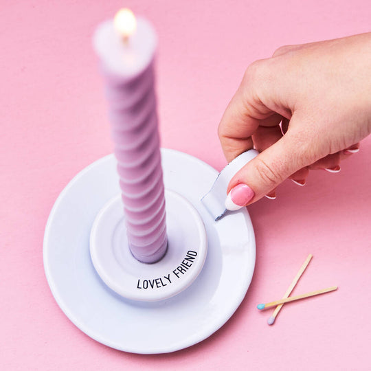 Personalised Friendship Candle Holder