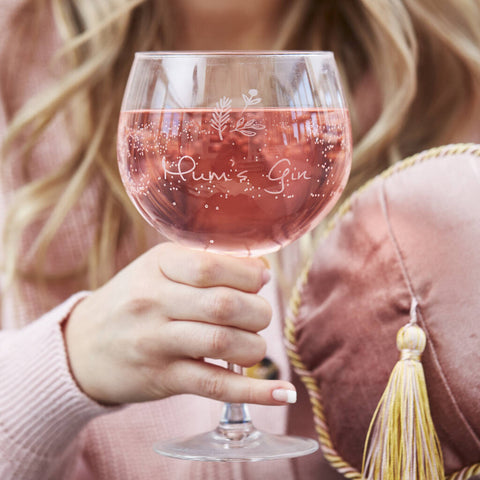 Personalised Gin Glass