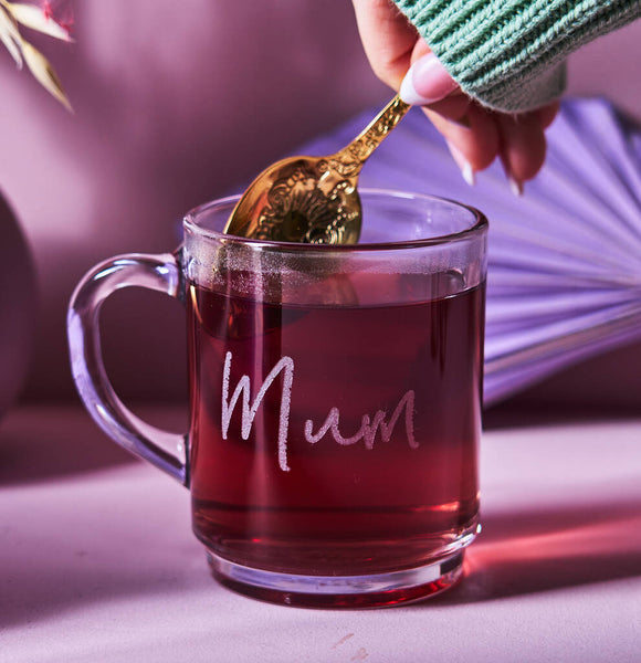 Personalised Glass Mug For Her