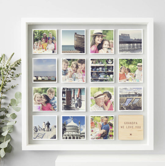 Framed Personalised Grandpa Photo Print