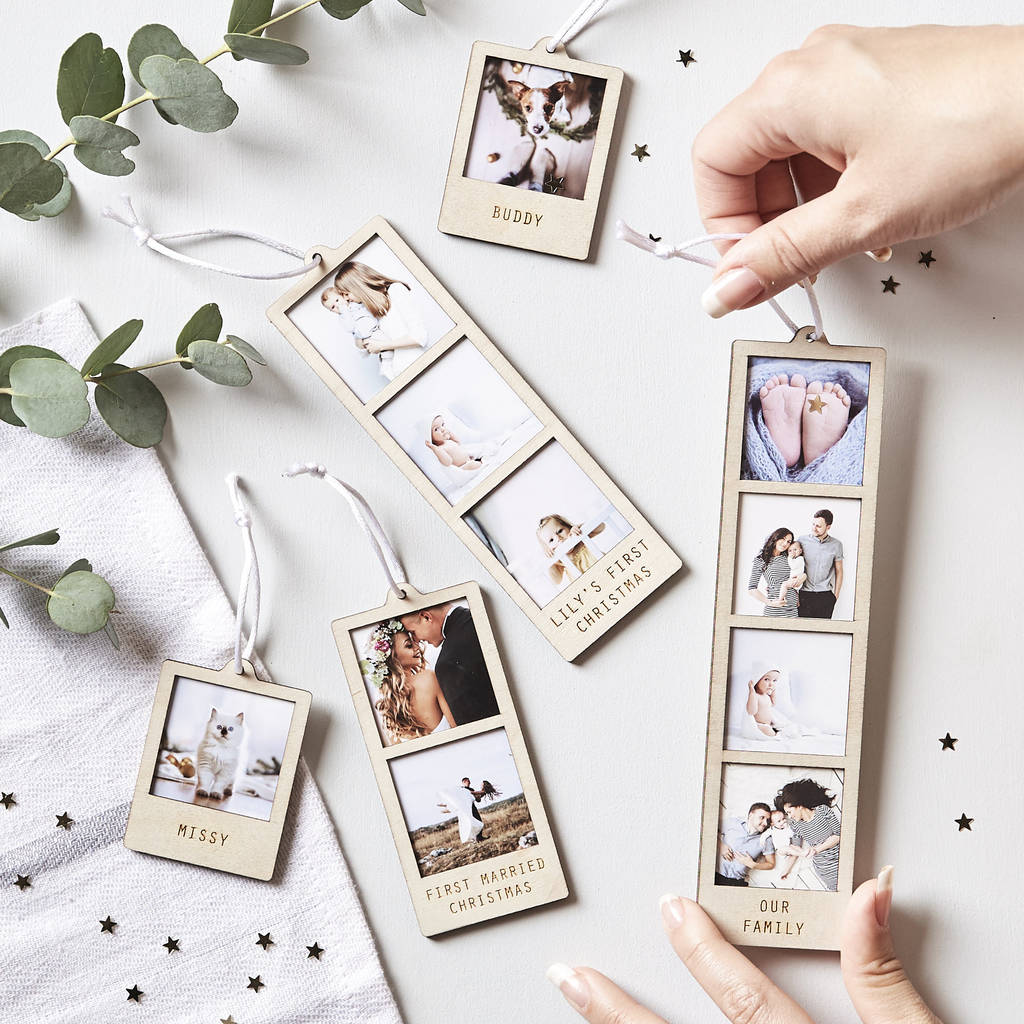 Personalised Hanging Photo Decoration