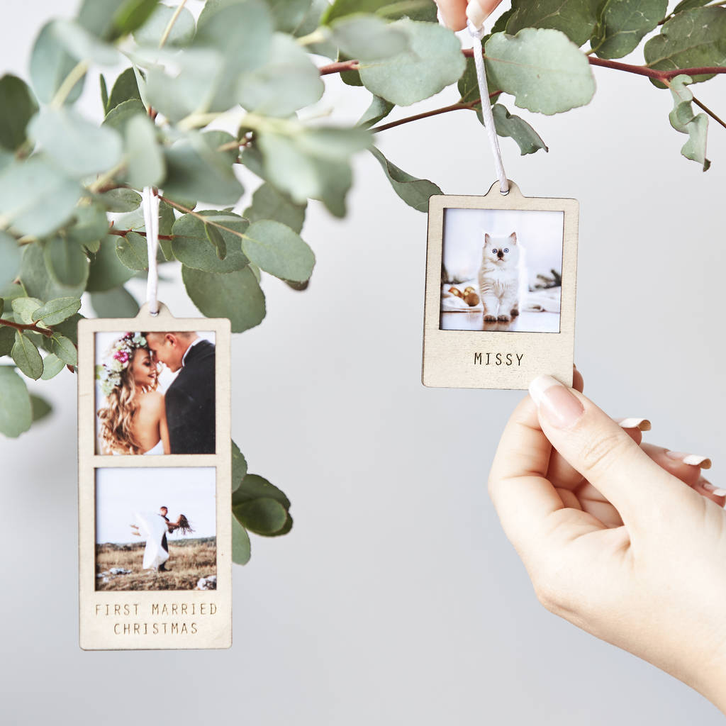 Personalised Hanging Photo Decoration