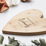 Personalised Heart Chopping Board