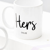Personalised His And Hers Mugs