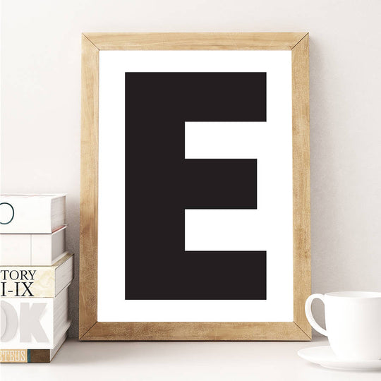 Personalised Initial Print