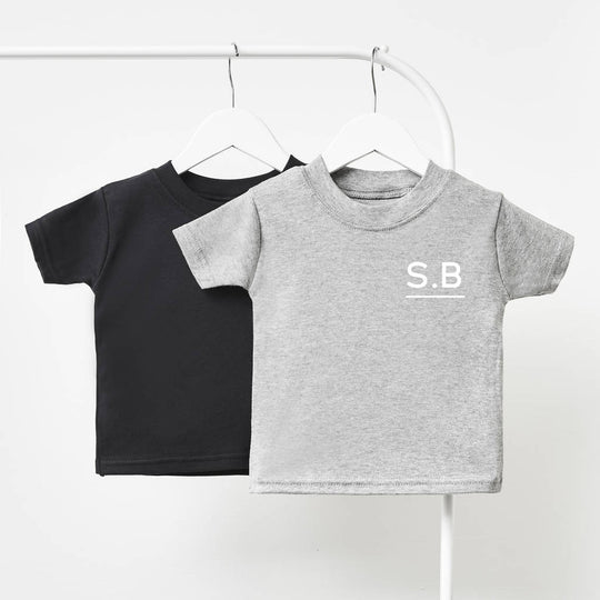 Initials Personalised Children's T Shirt