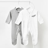 Laurel Personalised Baby Sleepsuit