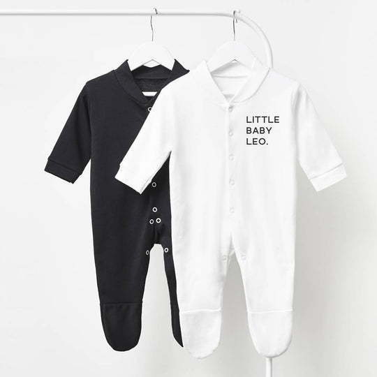 Little One Personalised Sleepsuit