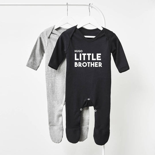 Personalised Little Brother Babygrow