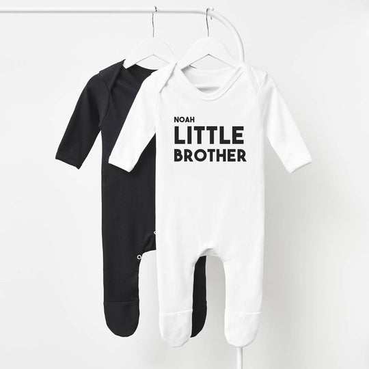 Personalised Little Brother Babygrow