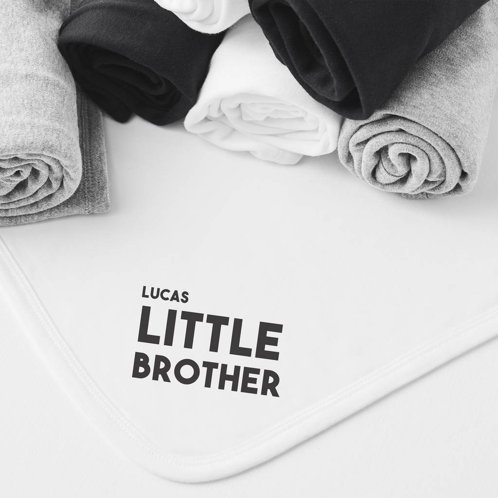 Personalised Little Brother Babygrow