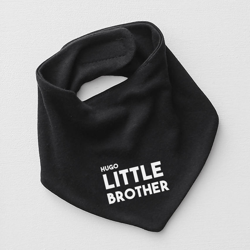 Personalised Little Brother Bib