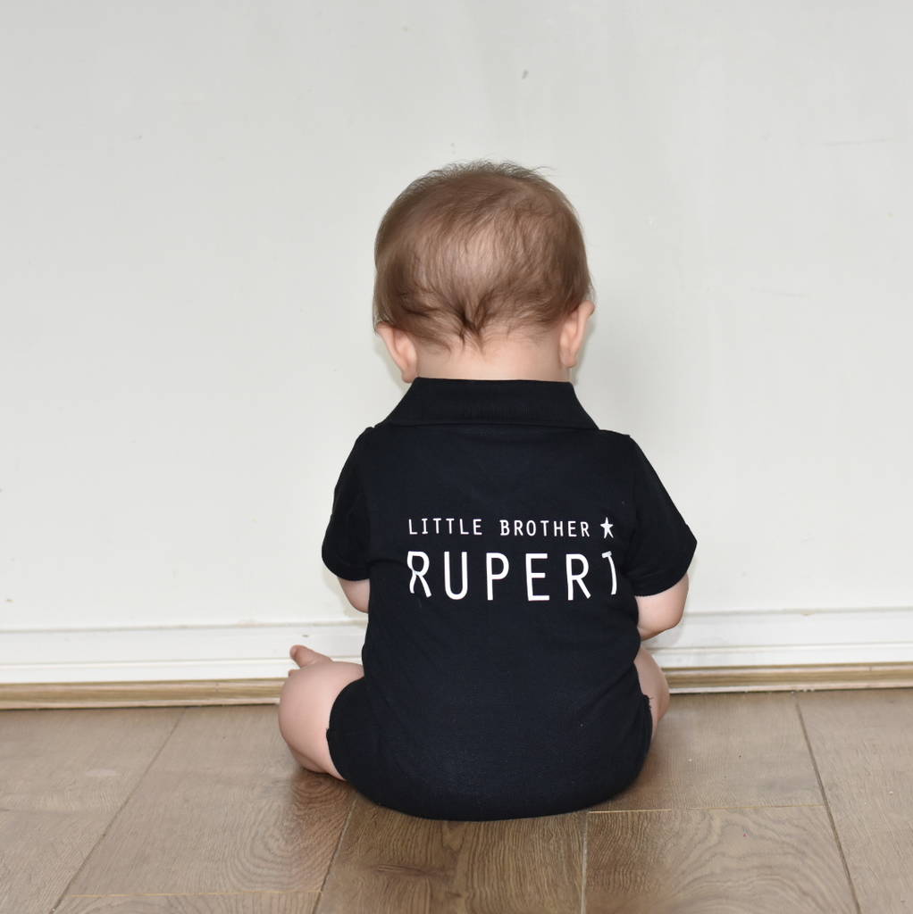 Personalised Little Brother, Big Brother Gift Set