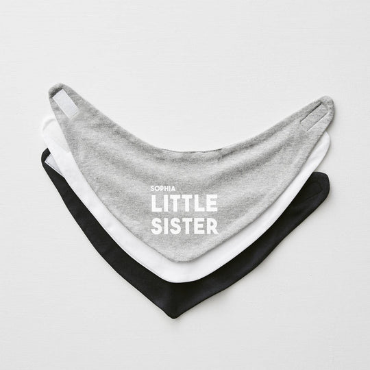 Personalised Little Sister Polo Babygrow