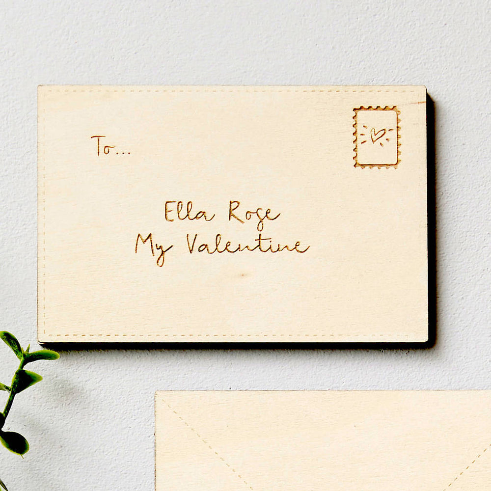 Personalised Love Letter Card