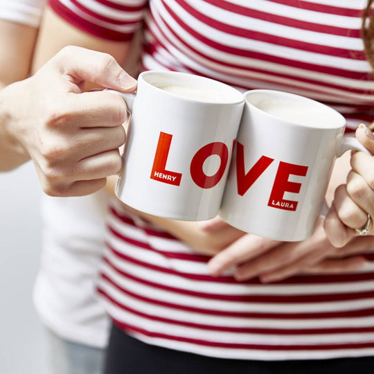 Personalised Love Mug Set