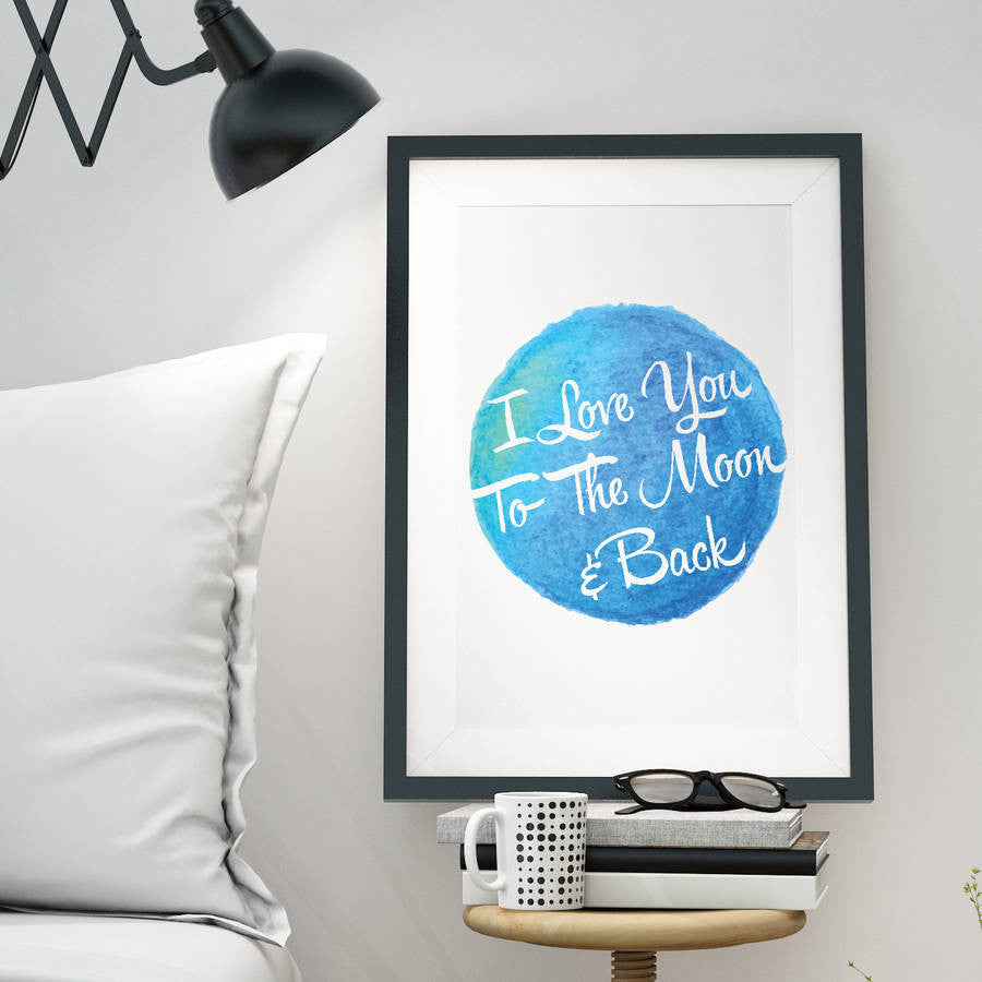 Personalised Watercolour Print