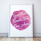 Personalised Watercolour Print