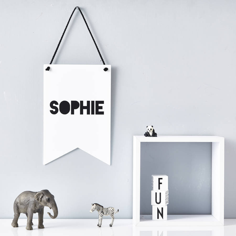 Personalised Monochrome Wall Art