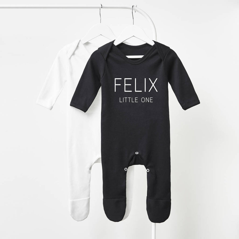 Mini Message Personalised Babygrow