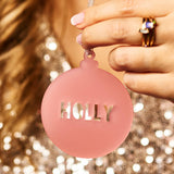 Personalised Name Christmas Decoration