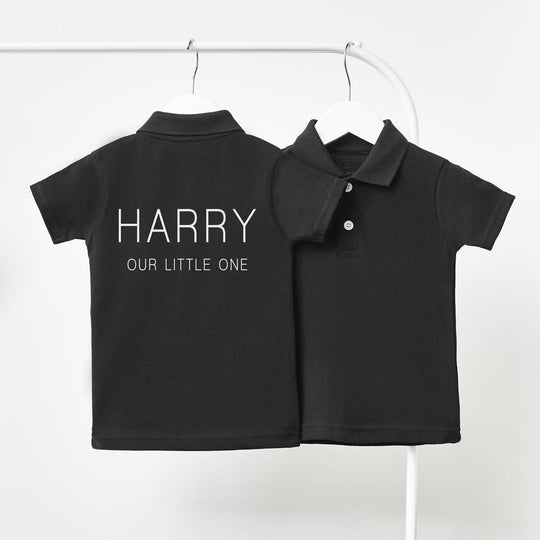 Name Personalised Children's Polo Shirt