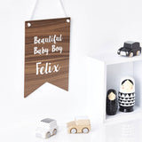 Personalised New Baby Wall Art