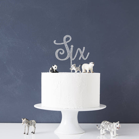 Personalised Number Birthday Cake Topper