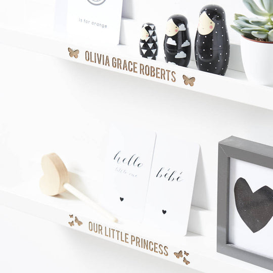 Personalised Nursery Shelf